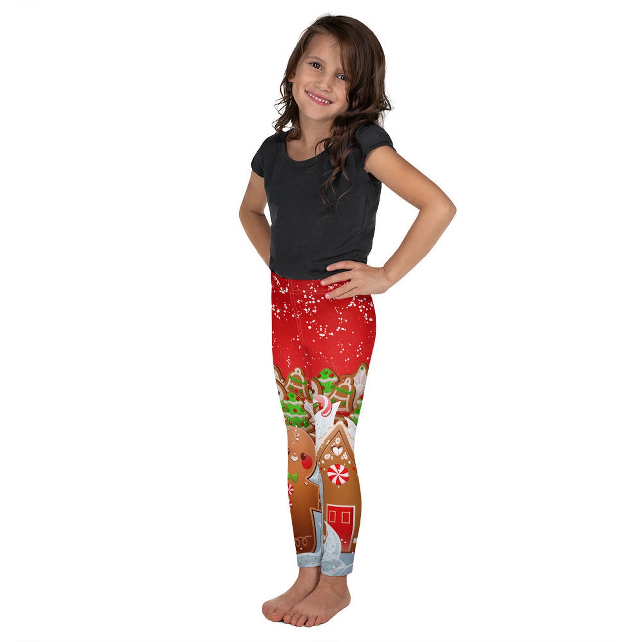 Gingerbread Man Kid's Leggings