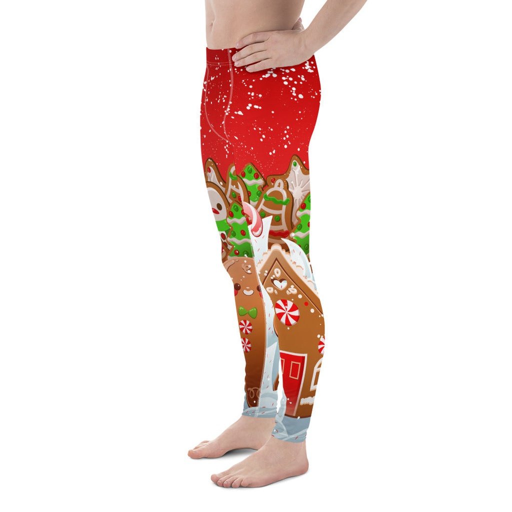 Gingerbread Man Men's Leggings