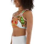 Gingerbread Man Sports Bra