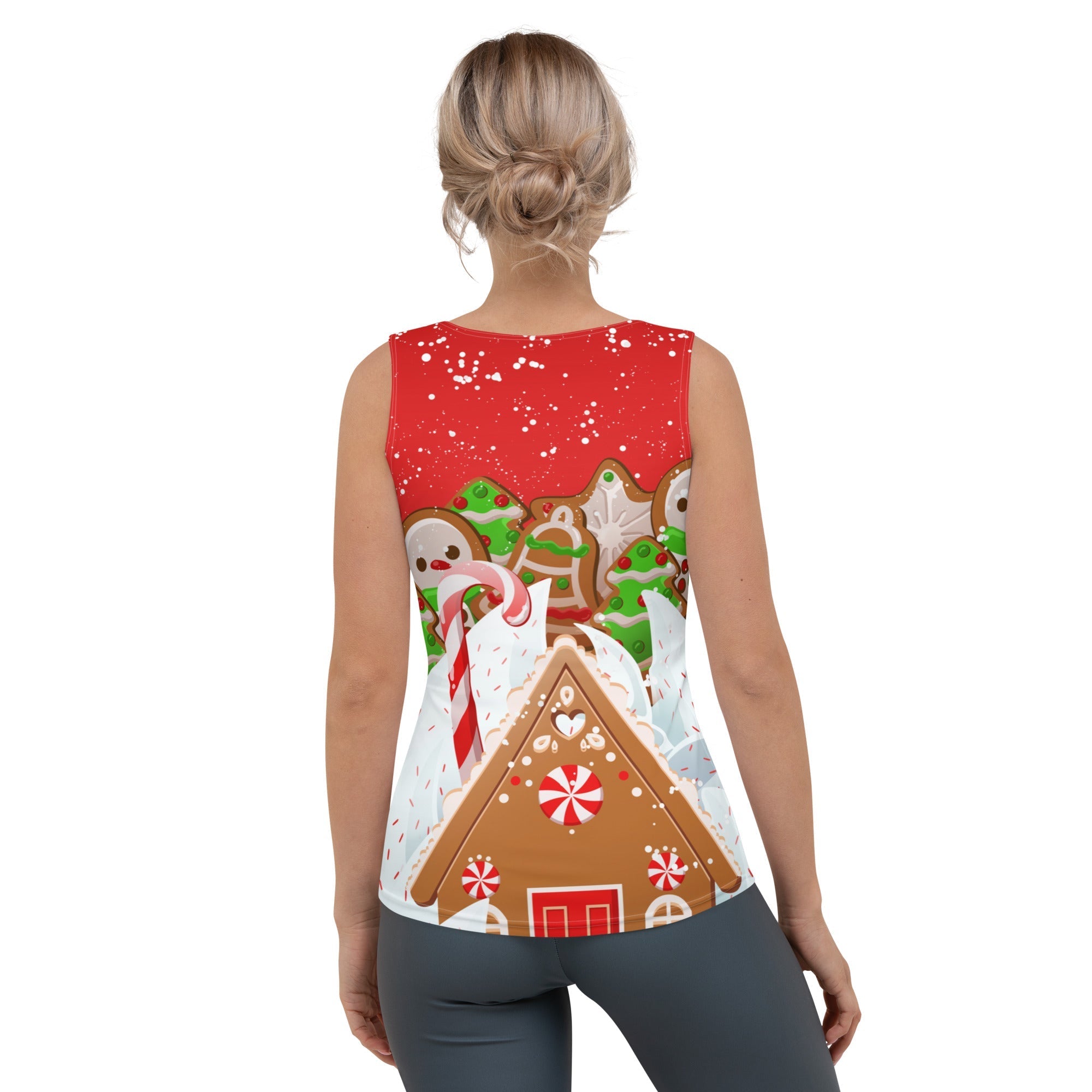 Gingerbread Man Tank Top