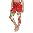 Gingerbread Man Yoga Capris