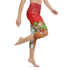 Gingerbread Man Yoga Capris