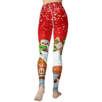 Gingerbread Man Yoga Leggings