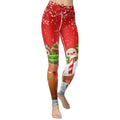 Gingerbread Man Yoga Leggings