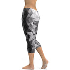 Glass Geometric Capris