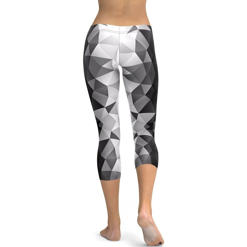 Glass Geometric Capris
