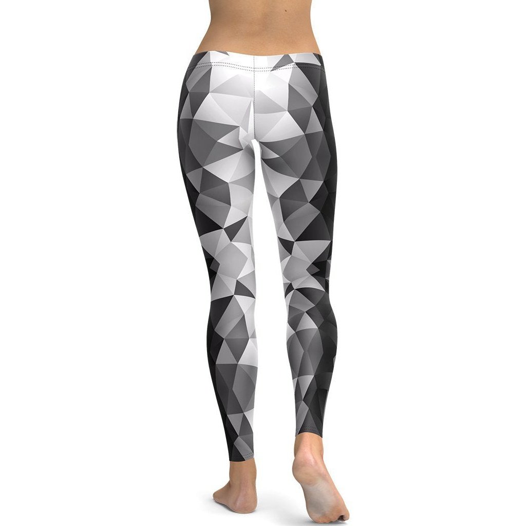 Glass Geometric Leggings - FiercePulse - Premium Workout Leggings - Yoga Pants
