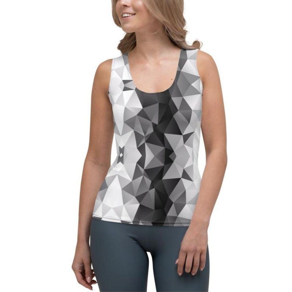 Glass Geometric Tank Top
