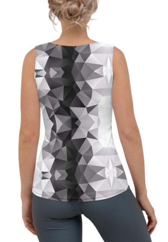 Glass Geometric Tank Top