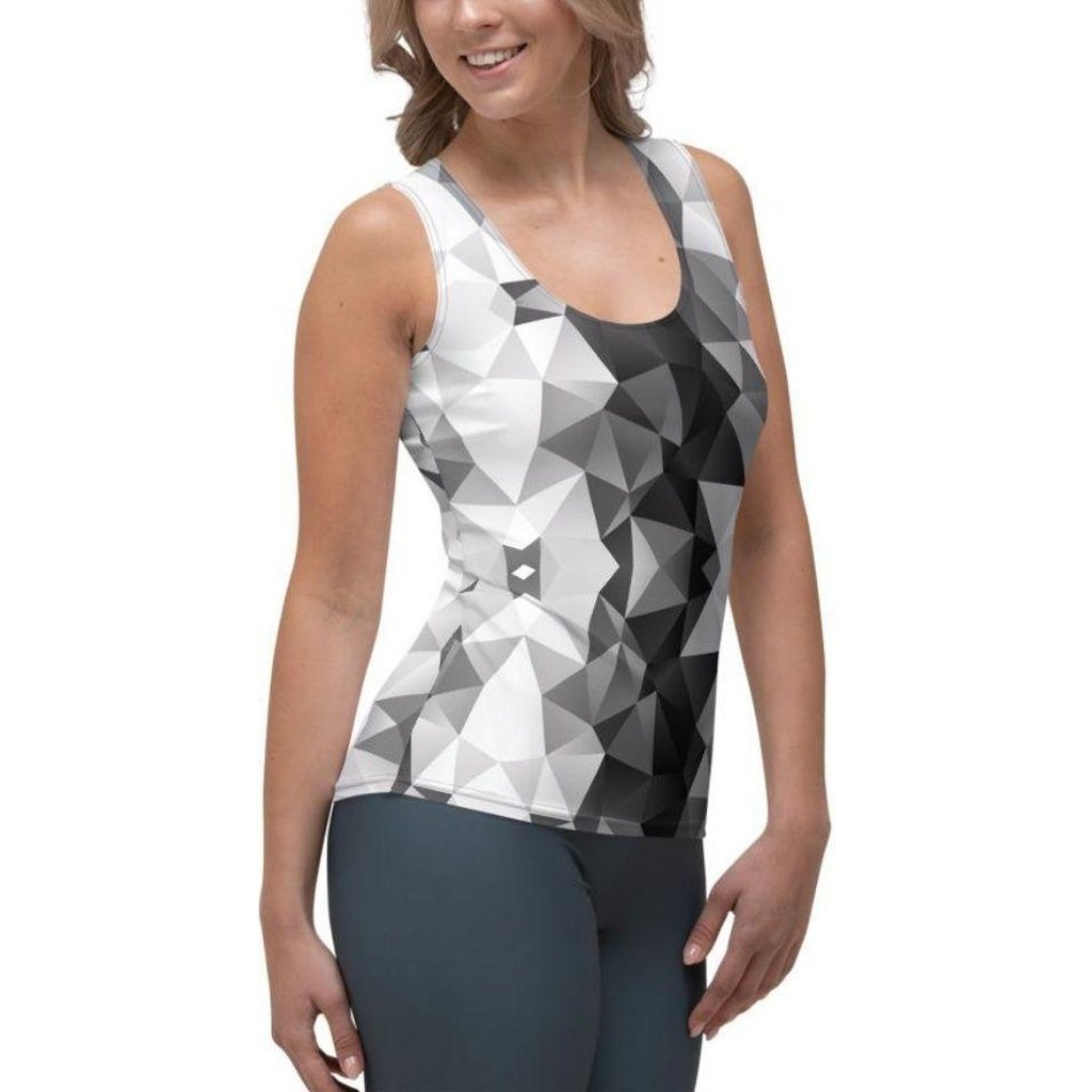 Glass Geometric Tank Top