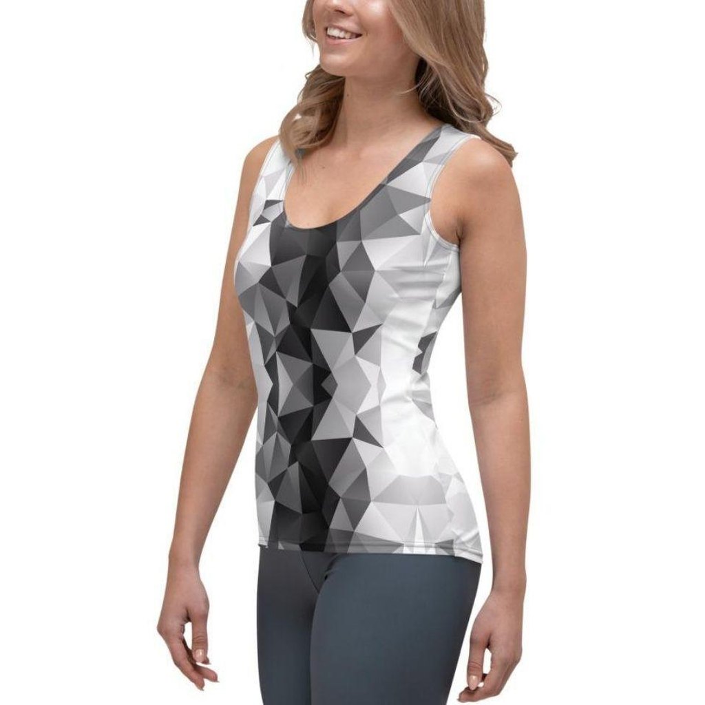 Glass Geometric Tank Top