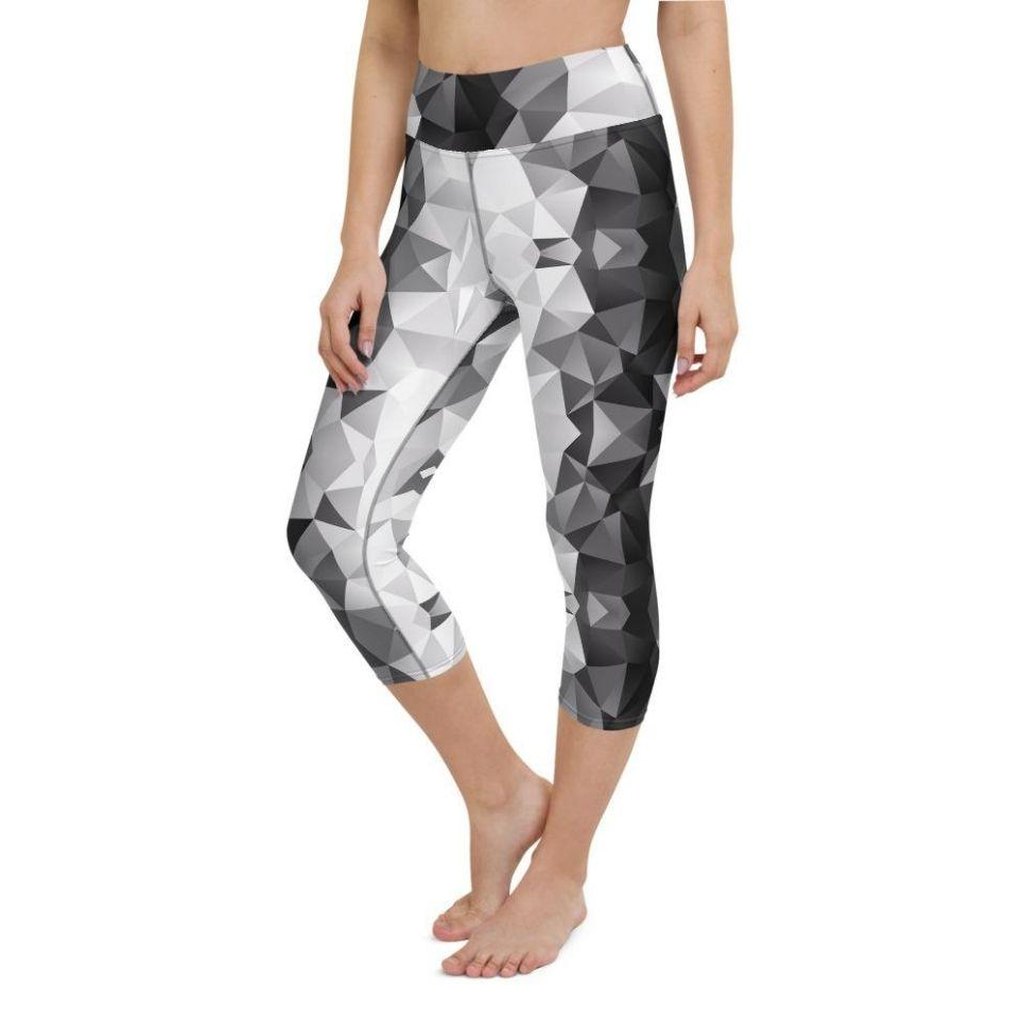 Glass Geometric Yoga Capris