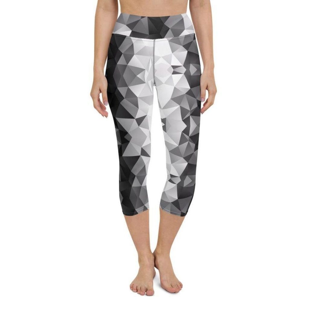 Glass Geometric Yoga Capris