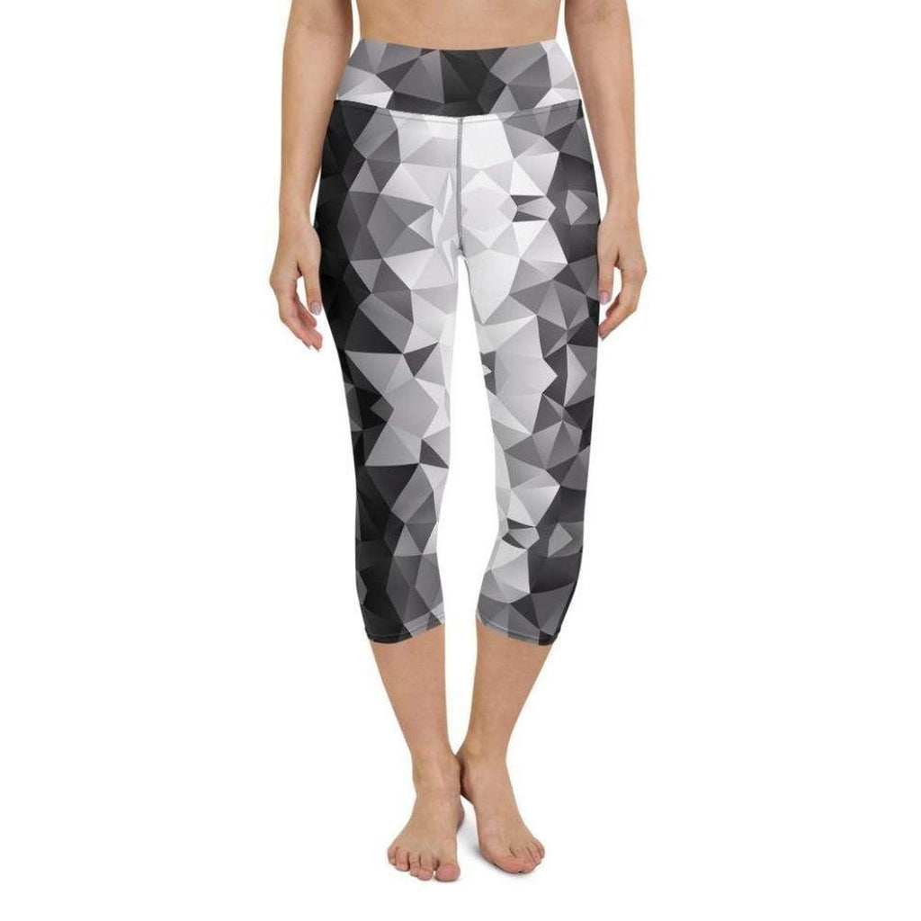 Glass Geometric Yoga Capris