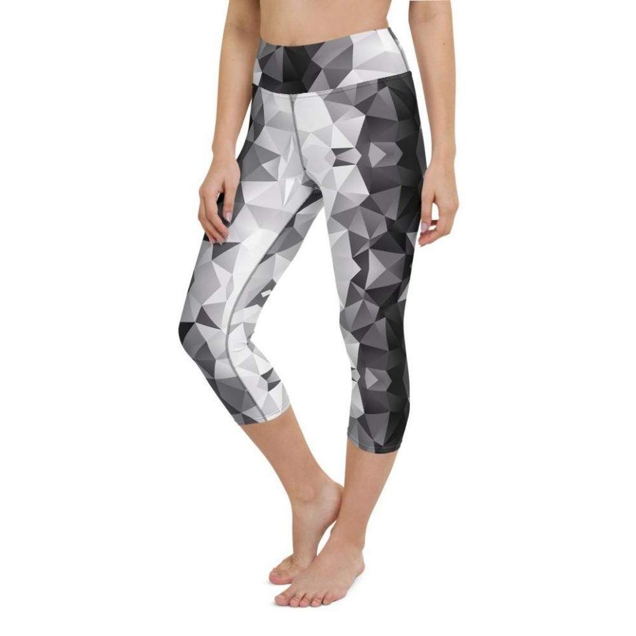 Glass Geometric Yoga Capris
