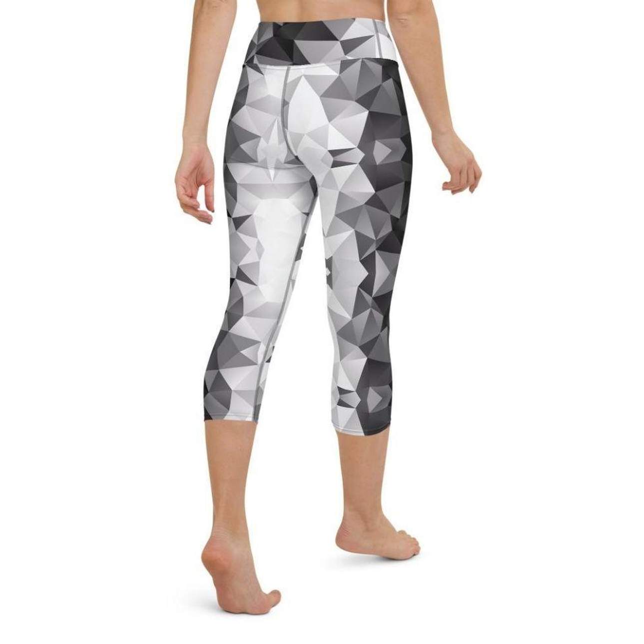 Glass Geometric Yoga Capris