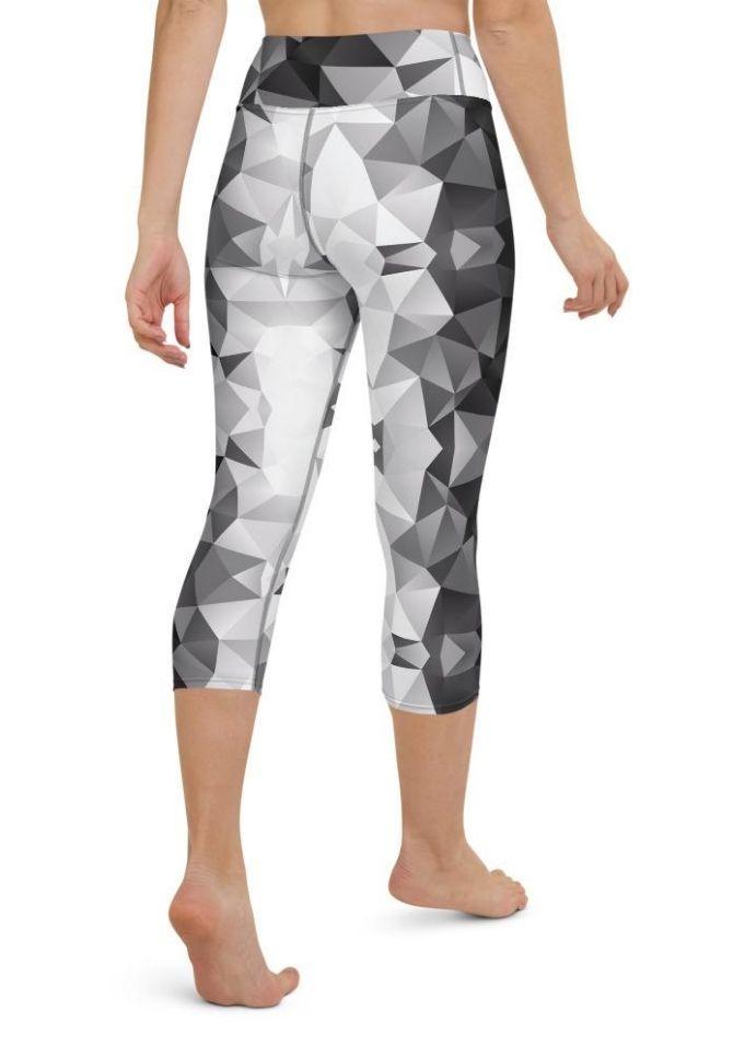 Glass Geometric Yoga Capris