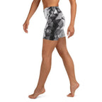 Glass Geometric Yoga Shorts