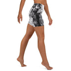 Glass Geometric Yoga Shorts
