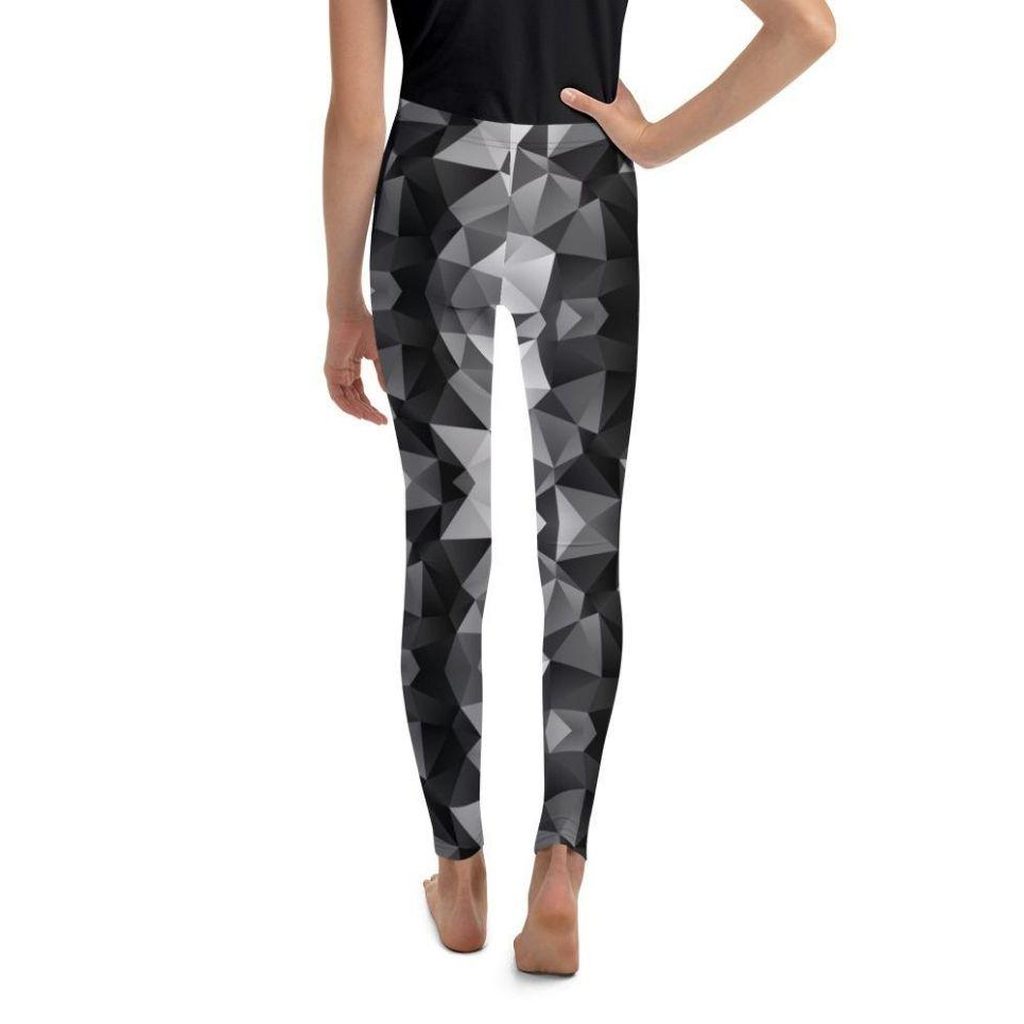 Glass Geometric Youth Leggings