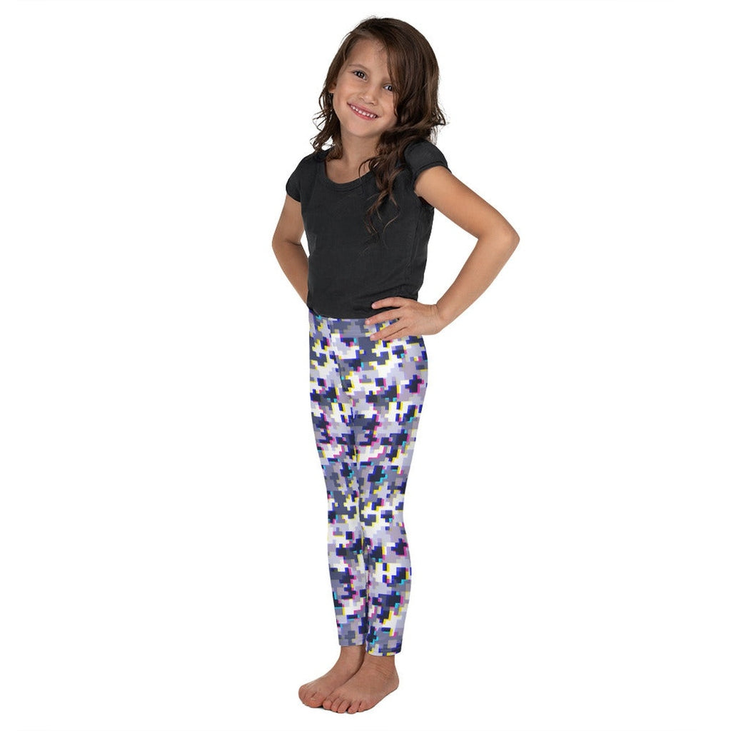 Glitchy Camo Kid's Leggings