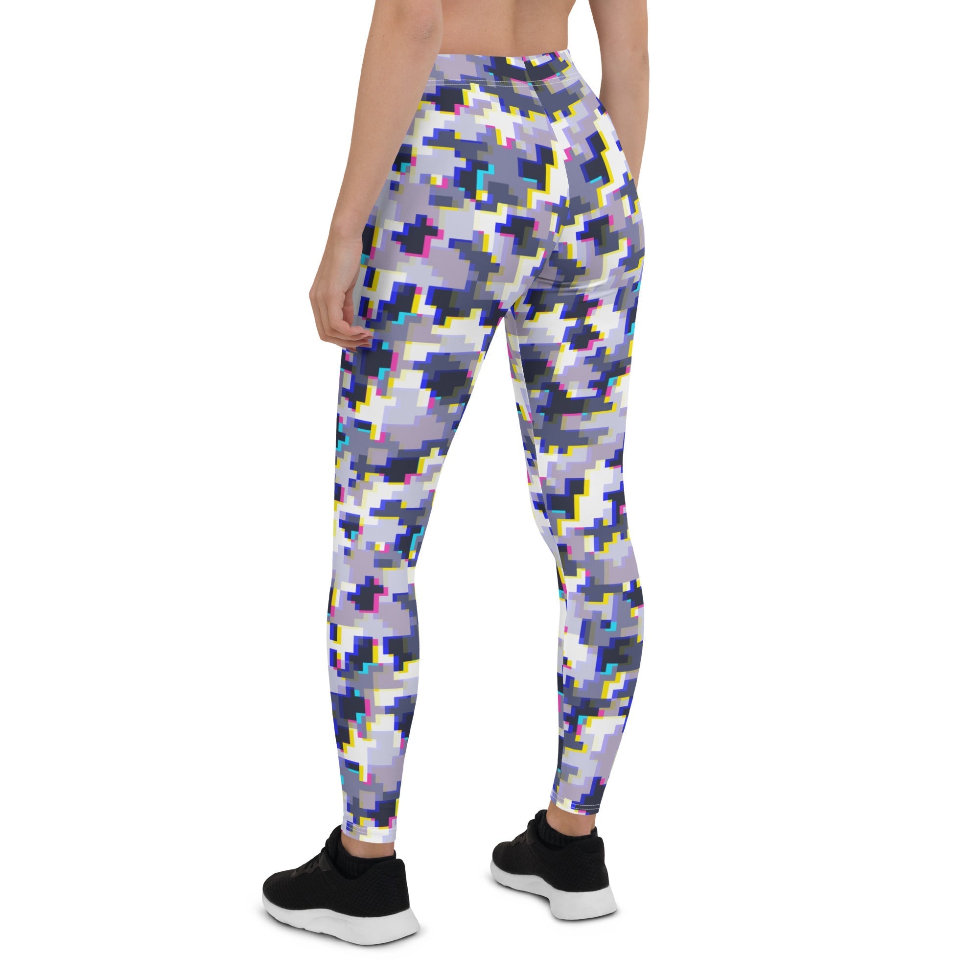 Glitchy Camo Leggings