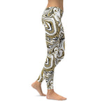 Glitter Print Marble Leggings