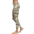 Glitter Print Marble Leggings