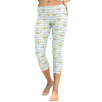 Glittery Anchor Capris