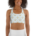 Glittery Anchor Sports Bra