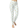 Glittery Anchor Yoga Leggings