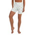 Glittery Anchor Yoga Shorts