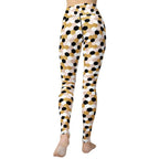 Glittery Print Yoga Leggings