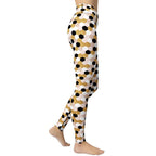 Glittery Print Yoga Leggings