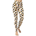 Glittery Print Yoga Leggings