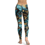Golden Butterflies Leggings