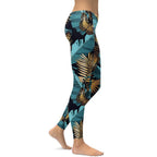 Golden Butterflies Leggings