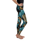 Golden Butterflies Youth Leggings