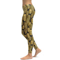 Golden Easter Eggs Leggings