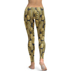 Golden Easter Eggs Leggings