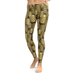 Golden Easter Eggs Leggings