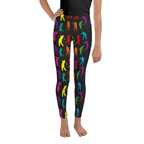 Golfer Pattern Youth Leggings