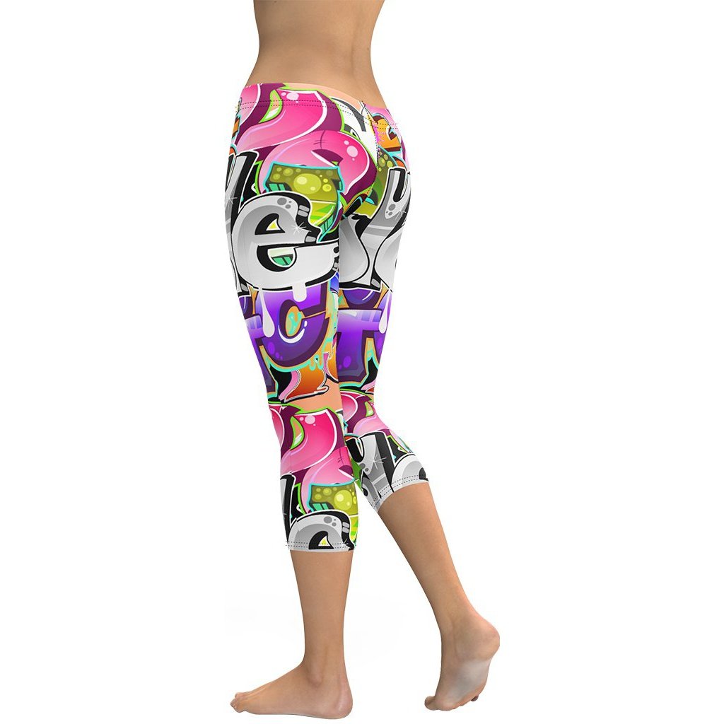 Graffiti Capris