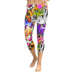 Graffiti Capris