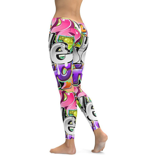 Graffiti Leggings