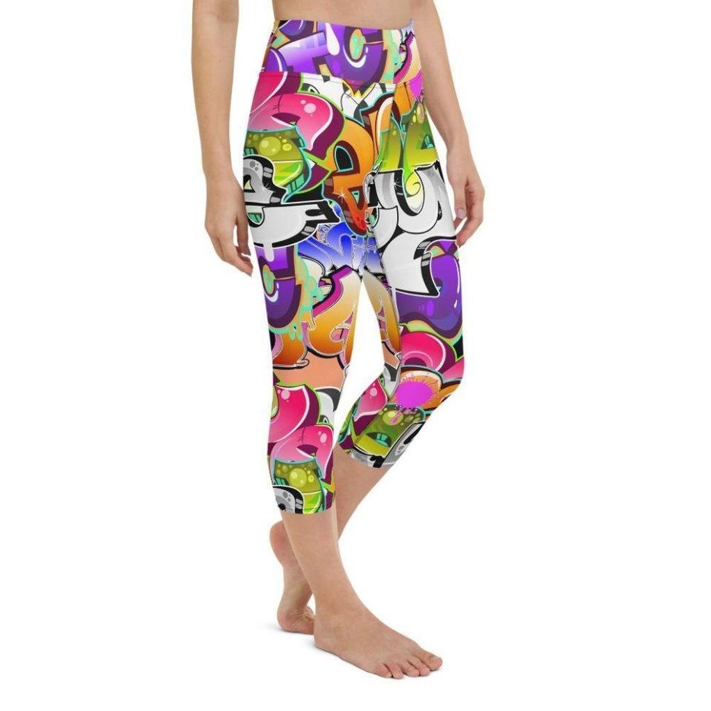 Graffiti Yoga Capris