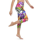 Graffiti Yoga Capris