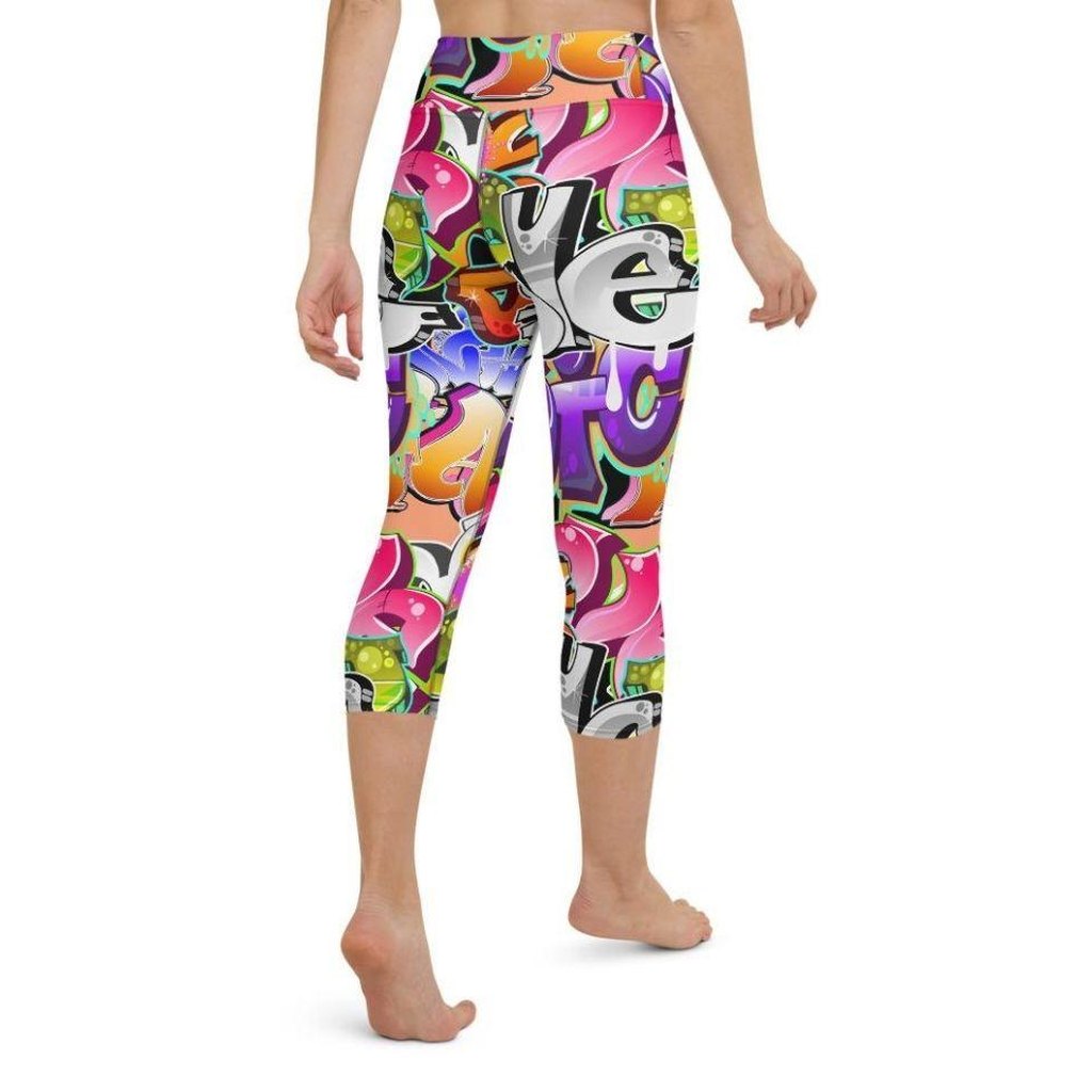 Graffiti Yoga Capris
