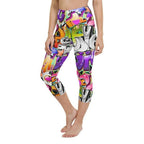 Graffiti Yoga Capris
