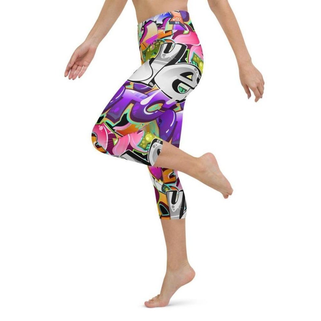 Graffiti Yoga Capris